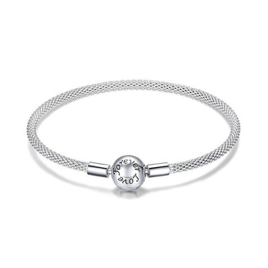 STERLING SILVER  BRACELET - EVERLASTING LOVE 